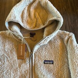 Patagonia Women's Los Gatos Hooded Pullover, Relaxed fit. Salt Grey. M NWT